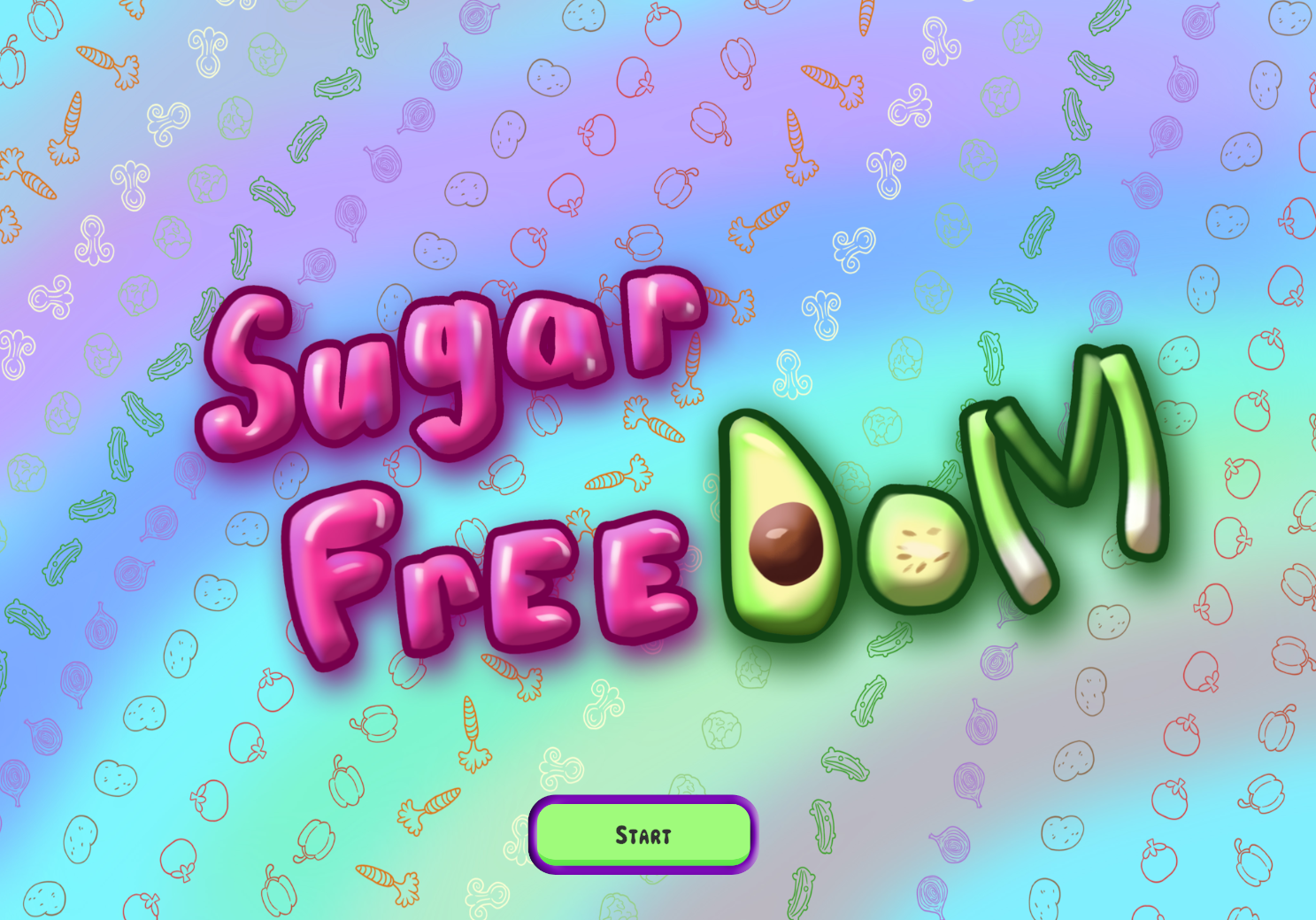 Sugar Freedom Game Over Screen